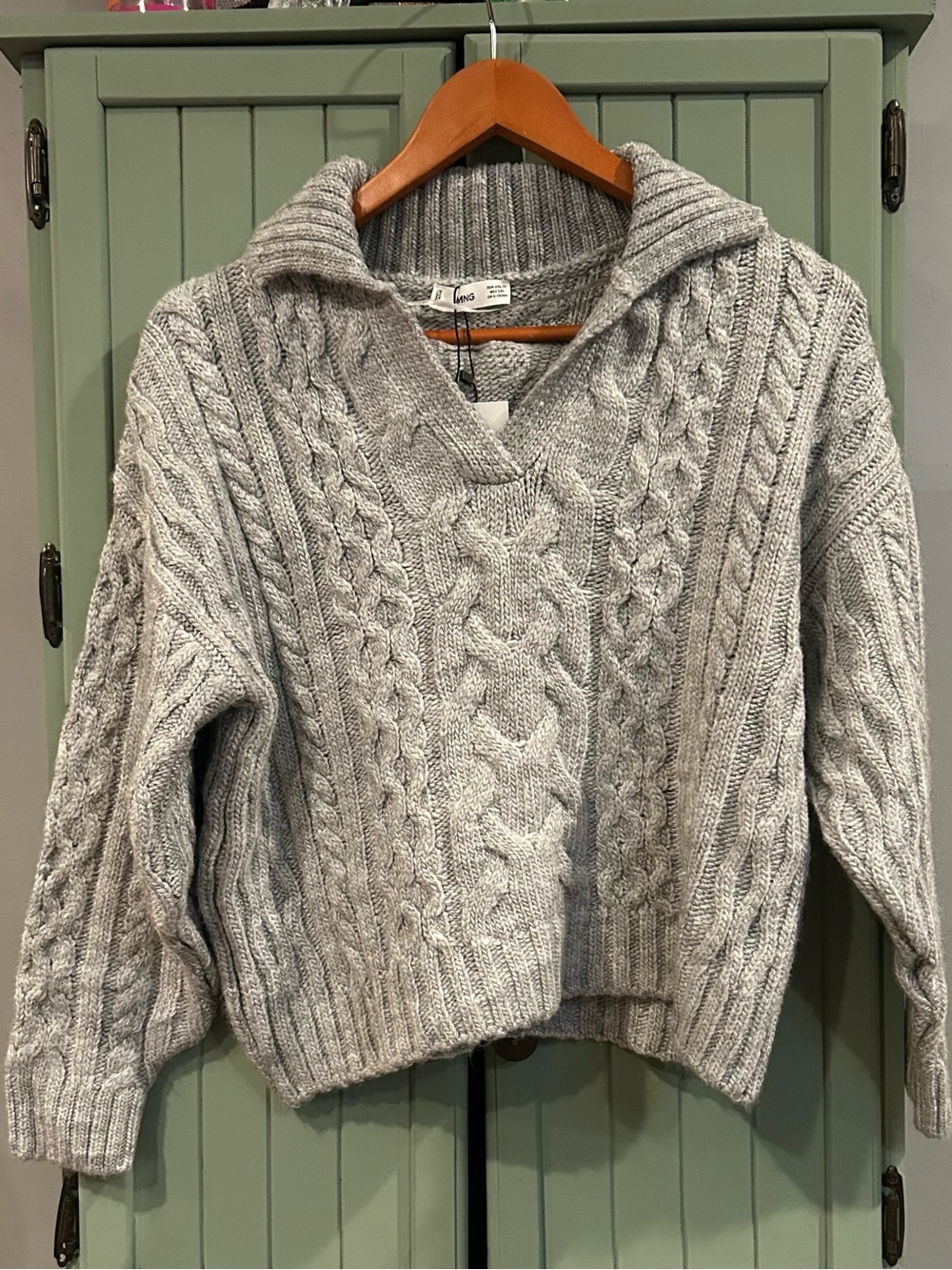 Mango MNG Polo Style Sweater